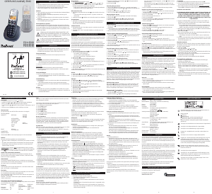 Handleiding Profoon PDX-6530 Draadloze telefoon