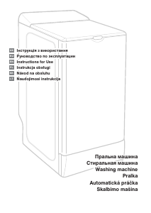 Vadovas Gorenje WT52092 Skalbimo mašina