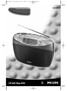 Bruksanvisning Philips AE2380 Radio