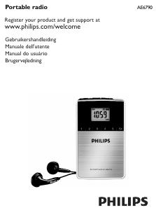 Manual Philips AE6790 Rádio