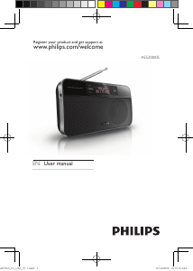 Manual Philips AE5200 Radio
