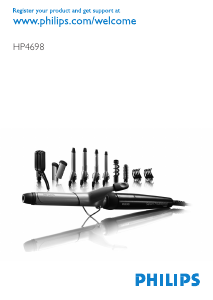 Manual de uso Philips HP4698 Moldeador