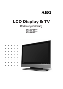 Bedienungsanleitung AEG CTV 4837 LCD fernseher