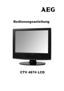 Bedienungsanleitung AEG CTV 4874 LCD fernseher