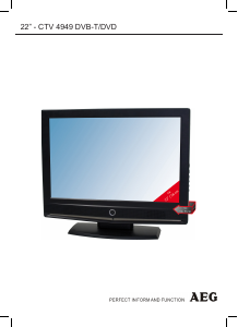 Bedienungsanleitung AEG CTV 4949 LCD fernseher