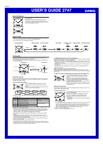 Casio discount aw80 manual