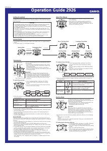 i går skille sig ud komplet Manual Casio Collection W-753-2AVES Watch