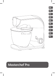 Наръчник Tefal QB625D38 Masterchef Pro Стойка миксер