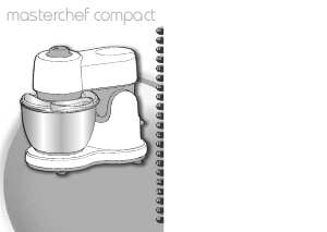 Bruksanvisning Tefal QB200138 Masterchef Compact Kjøkkenmaskin