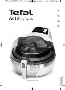 Manuale Tefal AW952016 ActiFry Family Friggitrice