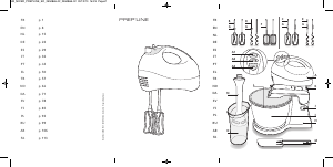 Руководство Tefal HT411138 PrepLine Ручной миксер