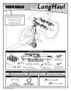 Manual Yakima LongHaul Bicycle Carrier