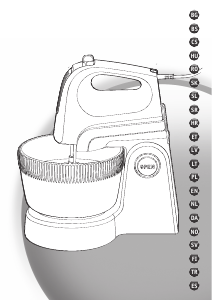 Manual Tefal HT611138 Mixer de mână