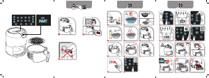 説明書 テファル EY401815 Easy Fry Digital ディープフライヤー