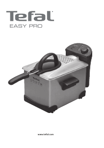 Manual de uso Tefal FR101431 Easy Pro Freidora