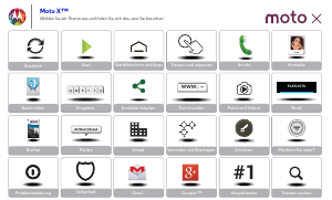 Bedienungsanleitung Motorola Moto X Handy