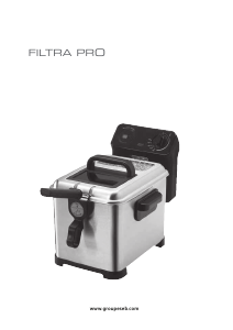 Manuál Tefal FR405130 Filtra Pro Fritéza