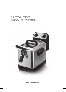 説明書 テファル FR406730 Filtra Pro ディープフライヤー