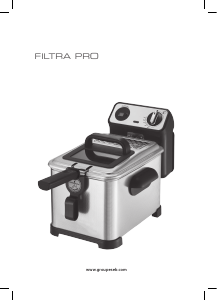 説明書 テファル FR516070 Filtra Pro ディープフライヤー