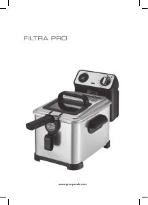 Manual Tefal FR517170 Filtra Pro Friteuză