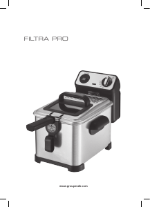 Manual de uso Tefal FR519170 Filtra Pro Freidora