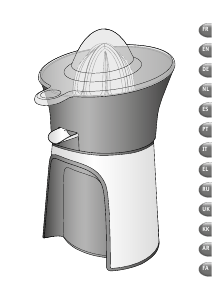 Kasutusjuhend Tefal ZP603D38 Tsitrusepress