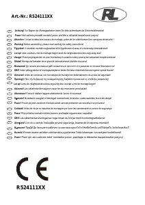 Manuale Reality R52421106 Stan II Lampada