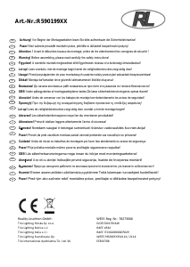 Manuale Reality R59019901 Charger Lampada