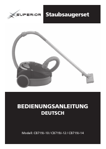 Bedienungsanleitung Superior CB719J-12 Staubsauger
