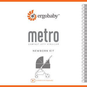 Használati útmutató Ergobaby Metro Newborn Babakocsi