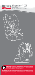 Handleiding Britax Frontier XT Autostoeltje