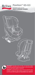 Handleiding Britax Pavilion 65-G3 Autostoeltje
