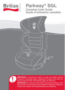 Manual Britax Parkway SGL Car Seat