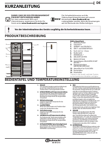 Manual Bauknecht KGN 2043 A3+ IN Fridge-Freezer