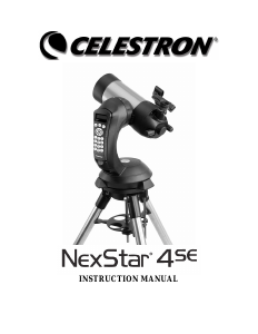 Handleiding Celestron NexStar 4SE Computerized Telescoop