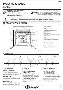 Manual Bauknecht HIK3 KI8V IN Oven