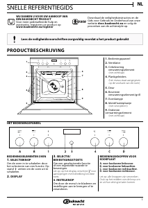 Handleiding Bauknecht HIR4 EP8VS3 PT Oven