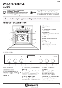 Manual Bauknecht HIR4 EI8VS3 PT Oven