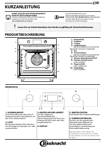 Bedienungsanleitung Bauknecht BAR2 KP8V2 IN Backofen