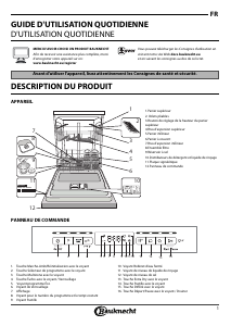 Mode d’emploi Bauknecht BUO 3T332 X Lave-vaisselle