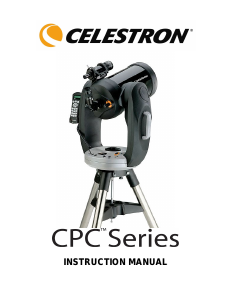 Handleiding Celestron CPC 800 GPS (XLT) Computerized Telescoop