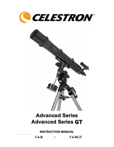 Handleiding Celestron C6-RGT Computerized Telescoop