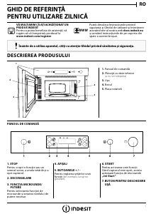 Manual Indesit MWI 3211 IX Cuptor cu microunde
