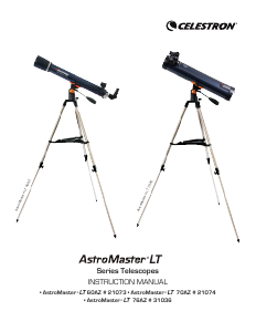 Handleiding Celestron AstroMaster LT 76AZ Telescoop