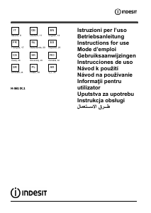 Instrukcja Indesit H 461 IX.1 Okap kuchenny