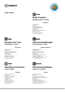 Bedienungsanleitung Indesit TAAN 6 FNF S Kühl-gefrierkombination
