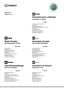 Handleiding Indesit TAAN 5 V NX Koel-vries combinatie