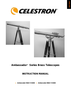 Handleiding Celestron 80 AZ Brass Telescoop