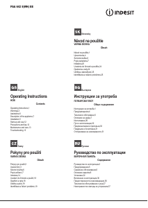 Handleiding Indesit PAA 642 /I(WH) EE Kookplaat