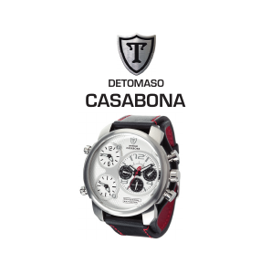 Handleiding Detomaso Casabona Horloge
